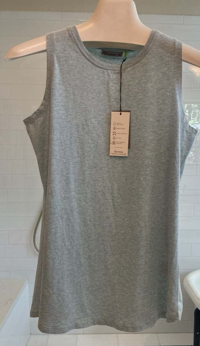 Tasc Performance Women's Sleeveless Bamboo Performance Tank Top Size XS